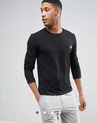 Лонгслив Emporio Armani Muscle Fit Sweatshirt With Shiny Logo