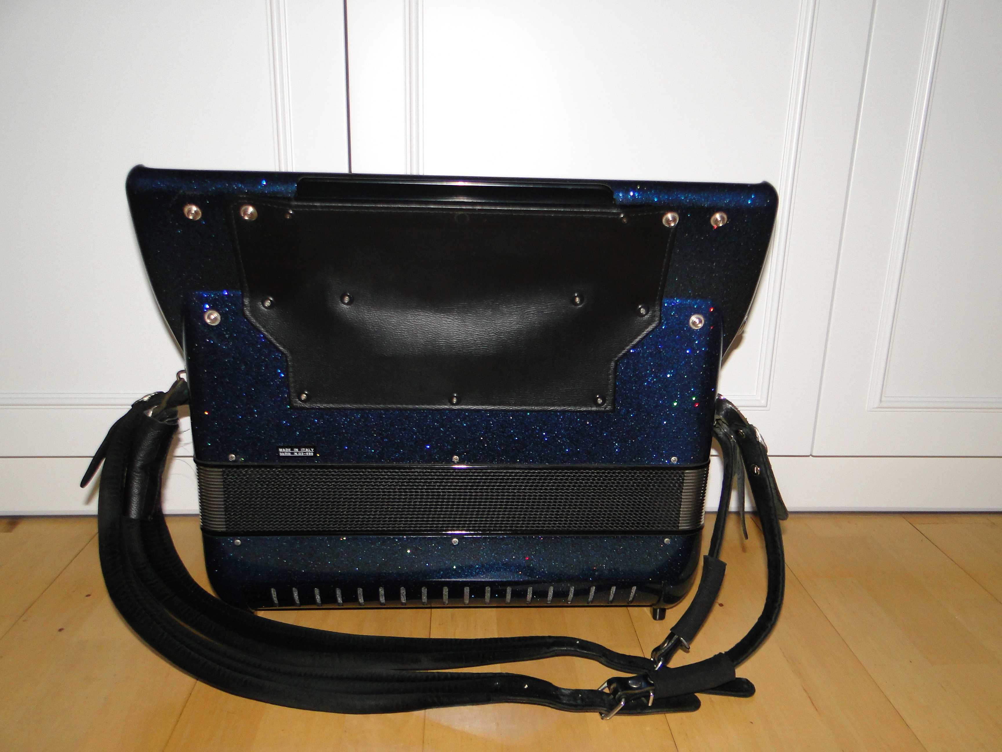 Genialny Włoski Akordeon BELTUNA LEADER AMPLISOUND+System Mikrofonowy