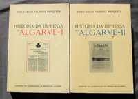 História da Imprensa no Algarve I e II, de Vilhena Mesquita