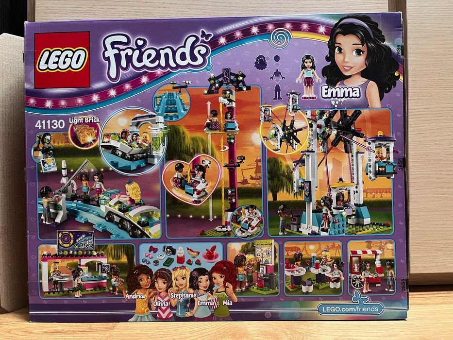 LEGO Friends 41130 Kolejka górska w parku rozrywki