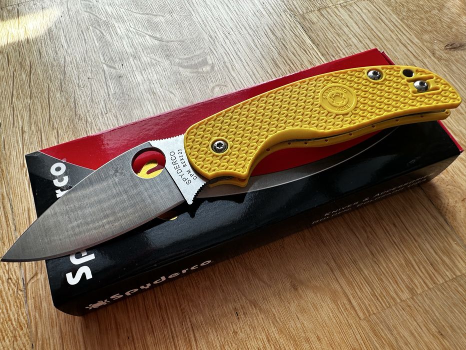 Nóż Spyderco Sage 5 stal CPM212 Rex jak nowy!