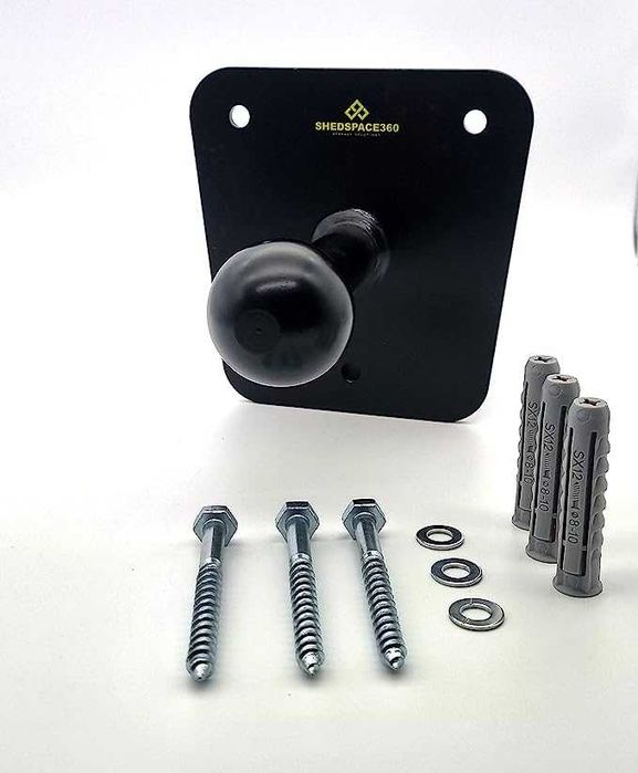 Shedspace360 Uchwyt ścienny na bagażnik rowerowy