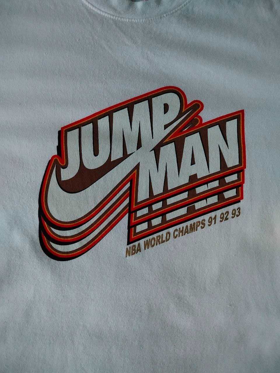 Белая футболка Air Jordan Jump Man