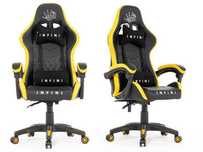 Fotel Gamingowy Gracza Infini Five Black/Yellow