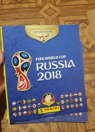 Пустой альбом Panini World Cup 2018