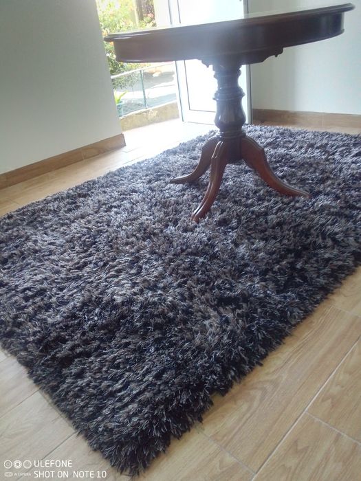 Carpete alcatifa grande  cinza