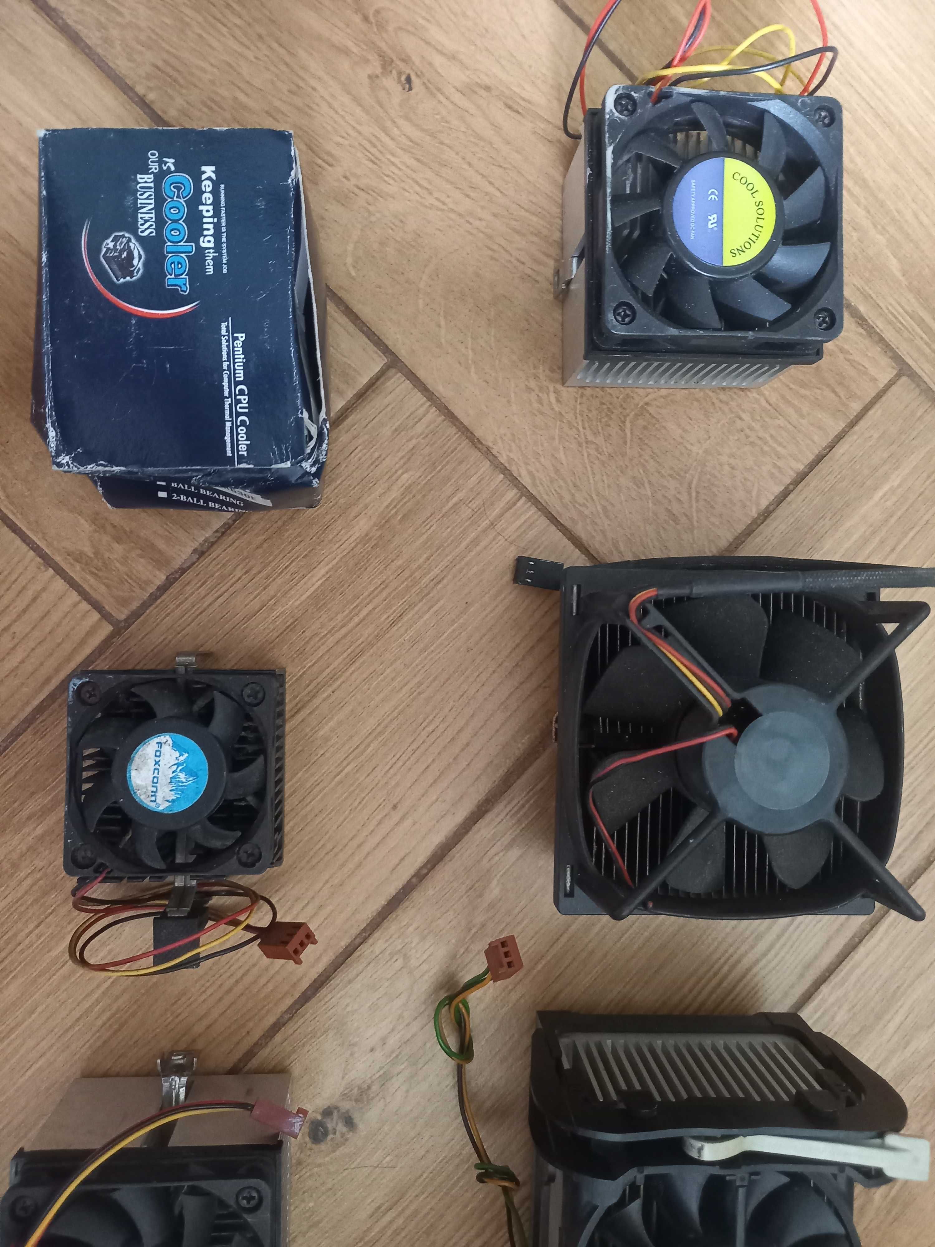 Radiator z wentylatorem do starszego procesora Pentium lub AMD