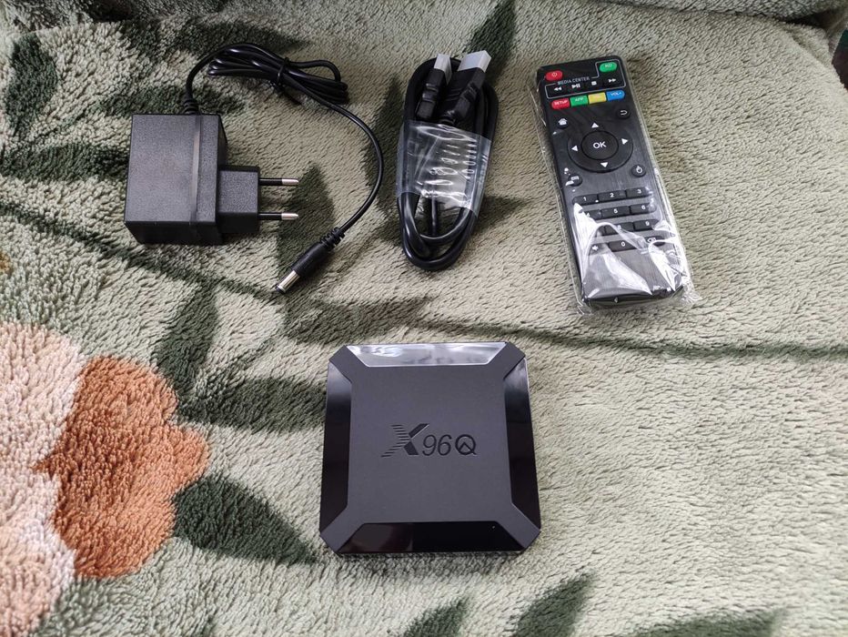 Андроїд смарт ТВ-приставка Smart TV X96Q 4K 2/16 GB HDMI