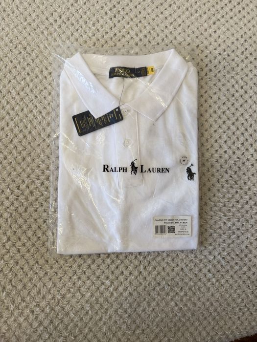 Polo Białe Męskie Polo Ralph Lauren S-2XL