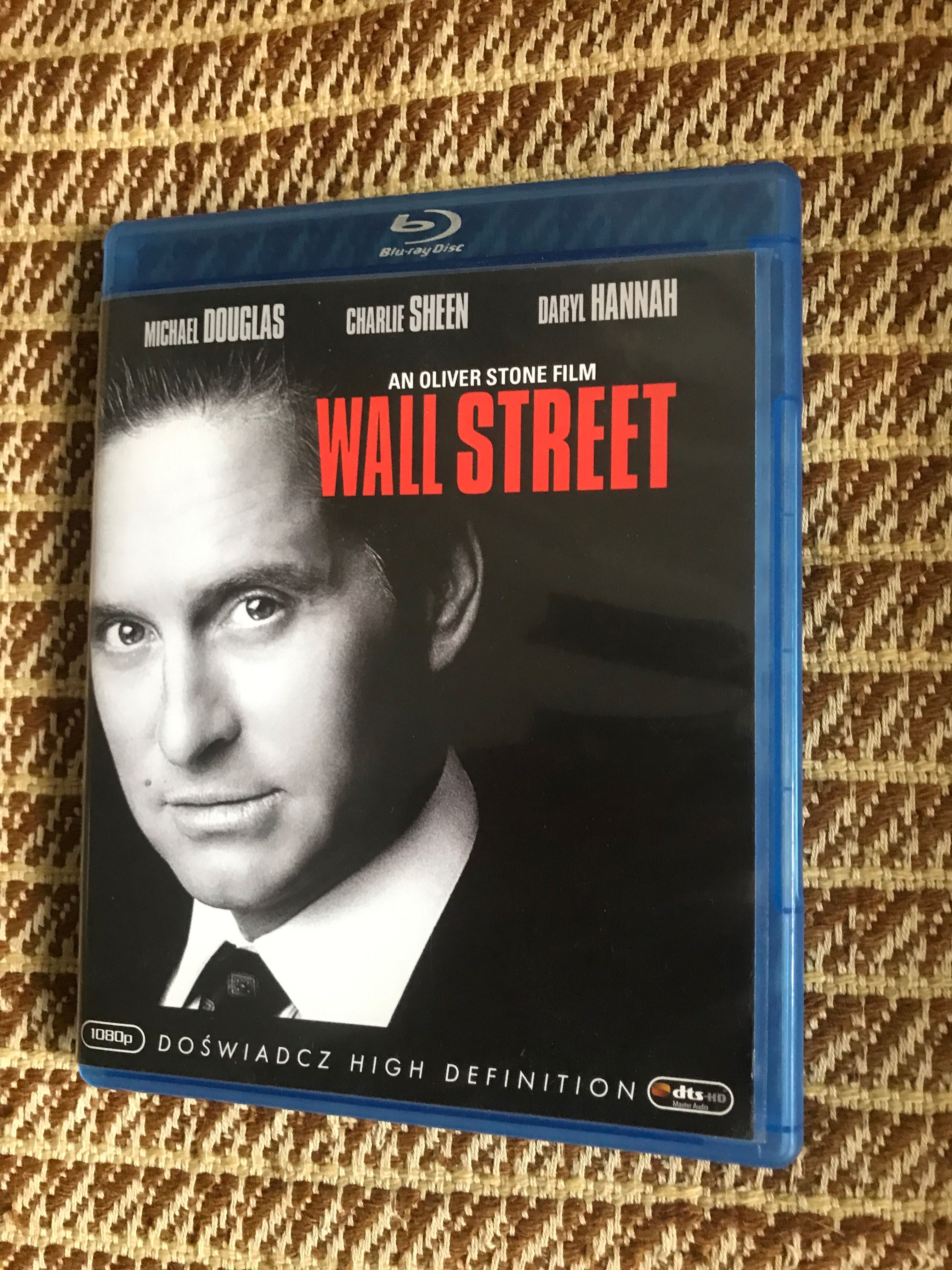 dvd Wall Street blue ray /na prezent/