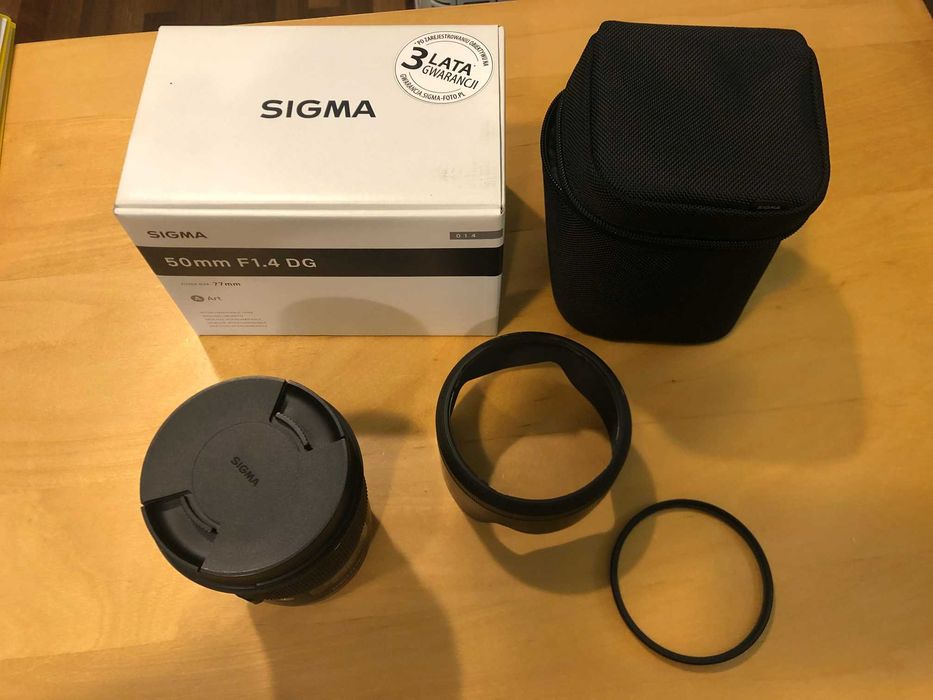 SIGMA ART 50mm F1,4 DG (mocowanie EF)