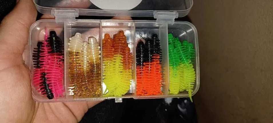 Conjunto vario material de pesca