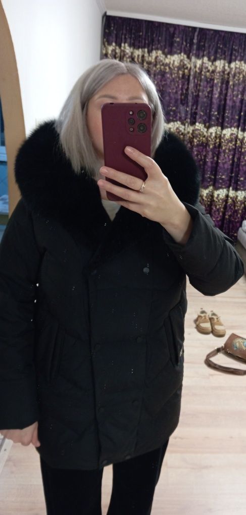 Пуховик женский зимний