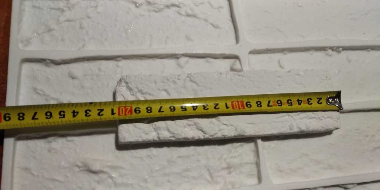 Клінкер форма для гіпсової декоративної плитки, зроблена із силікону