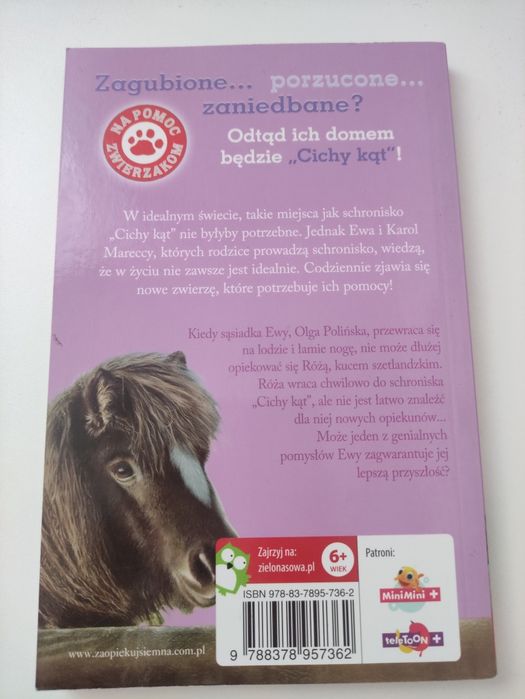 Zestaw 6 książek z serii "Na pomoc zwierzakom"