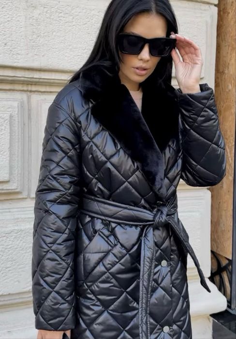 Пальто тепле стьобане