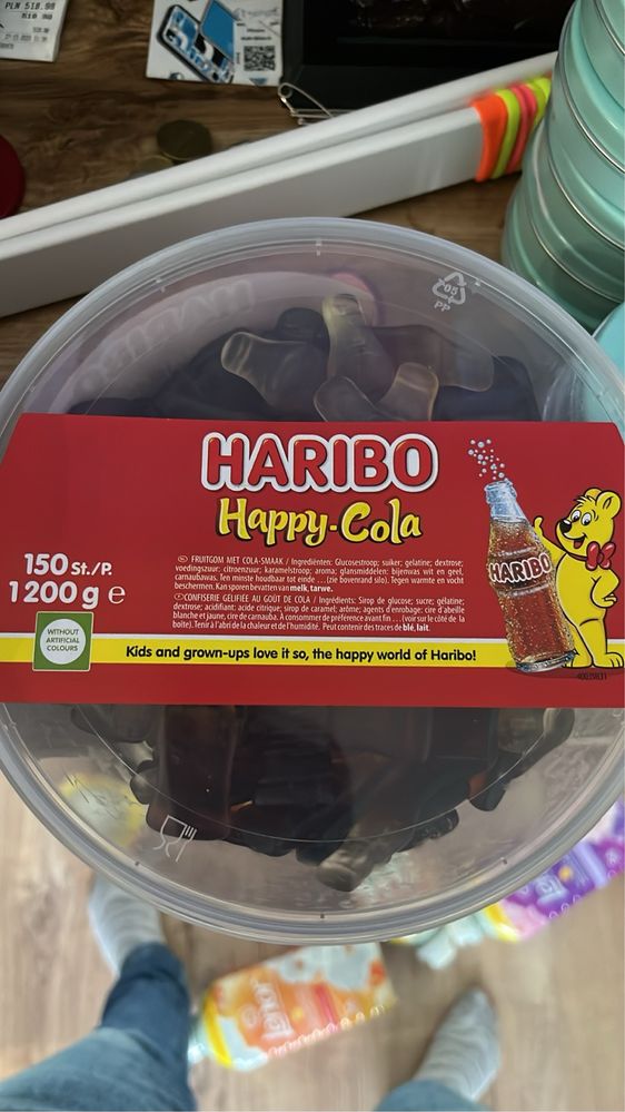 1200g żelki haribo cola dzien dziecka