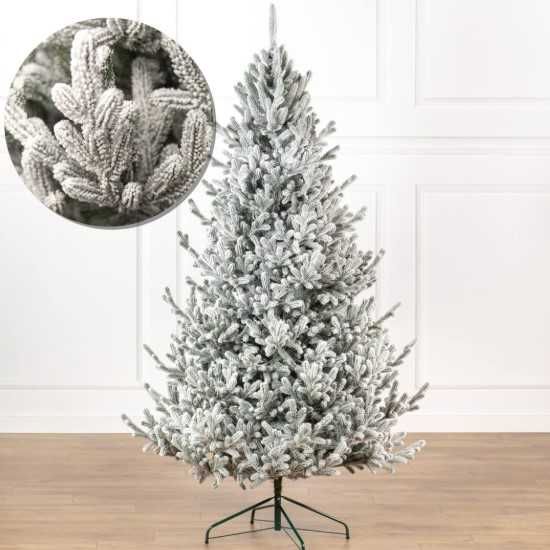 Штучна ялинка 1.8-2.5м Віденська Сніг — преміум лита, як жива