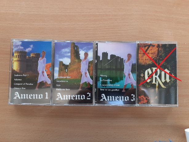 komplet 3 kaset Ameno