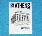Ateny mapa Ateny mapa Aten Grecja Athens Greece