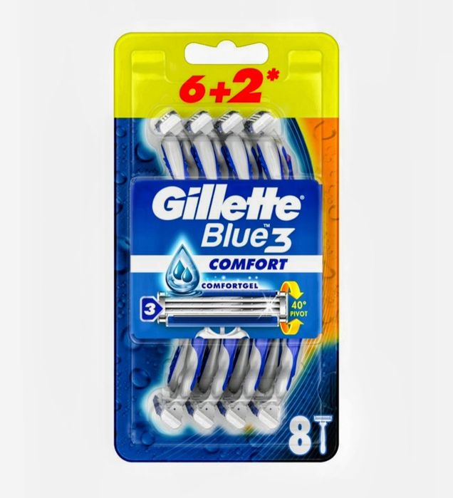 Gillette Blue 3 Comfort maszynki do golenia 8szt