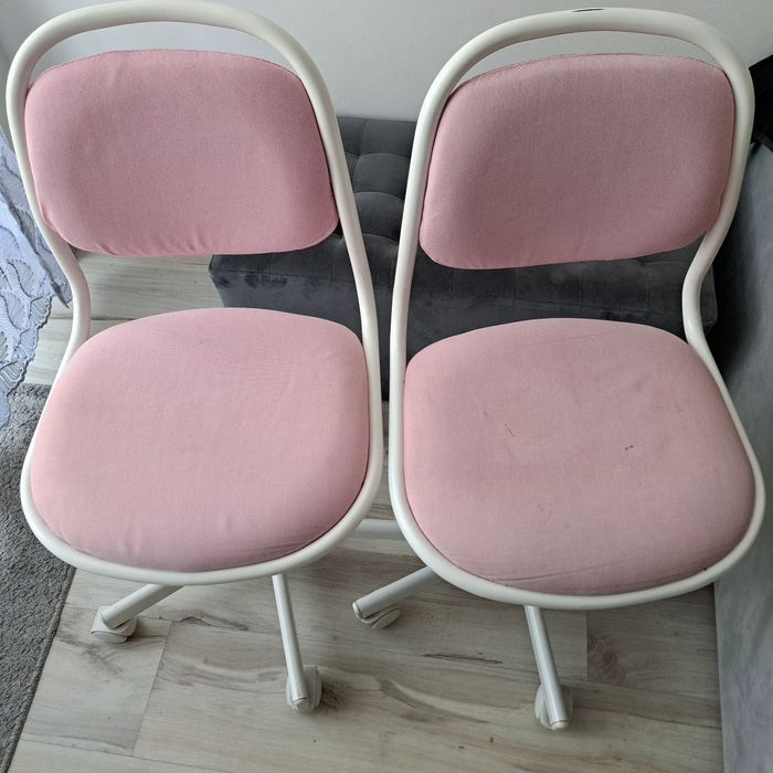 2 krzesła obrotowe ikea
