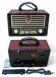 Radio RETRO Przenośne Kuchenne Głośnik Bluetooth MP3 USB TF PILOT