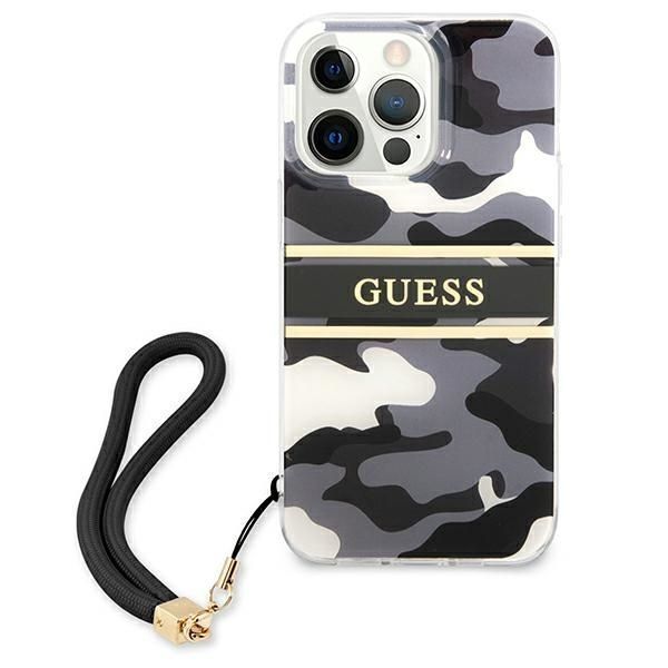 Guess Etui iPhone 13 Pro Camo Strap Collection