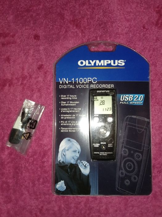 Новий цифровий диктофон OLYMPUS VN-1100PC