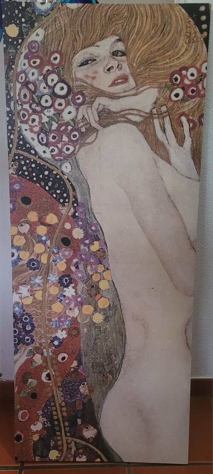 Tela Gustav Klimt 120x50