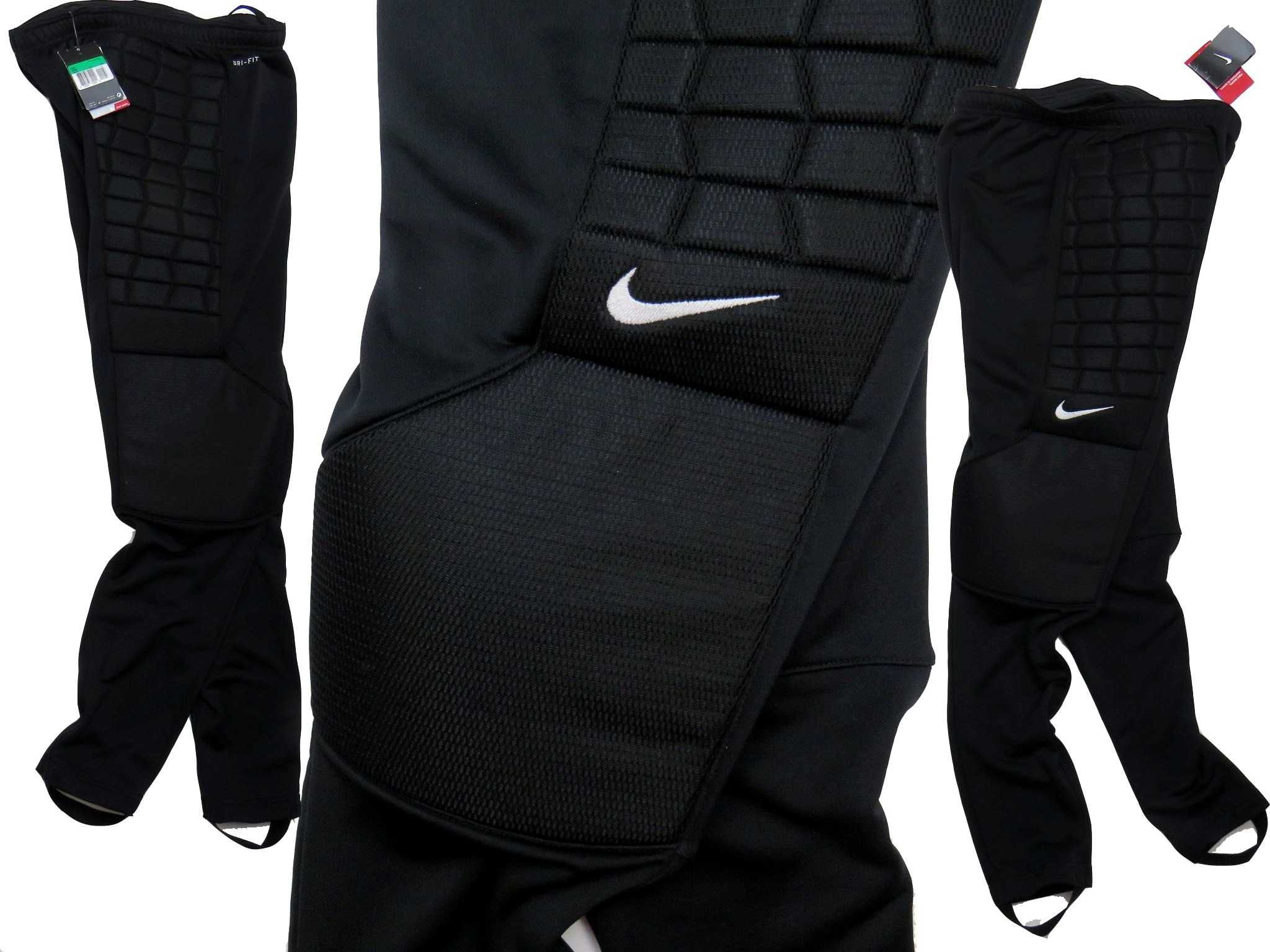 Nike Spodnie bramkarskie z ochraniaczami r XL