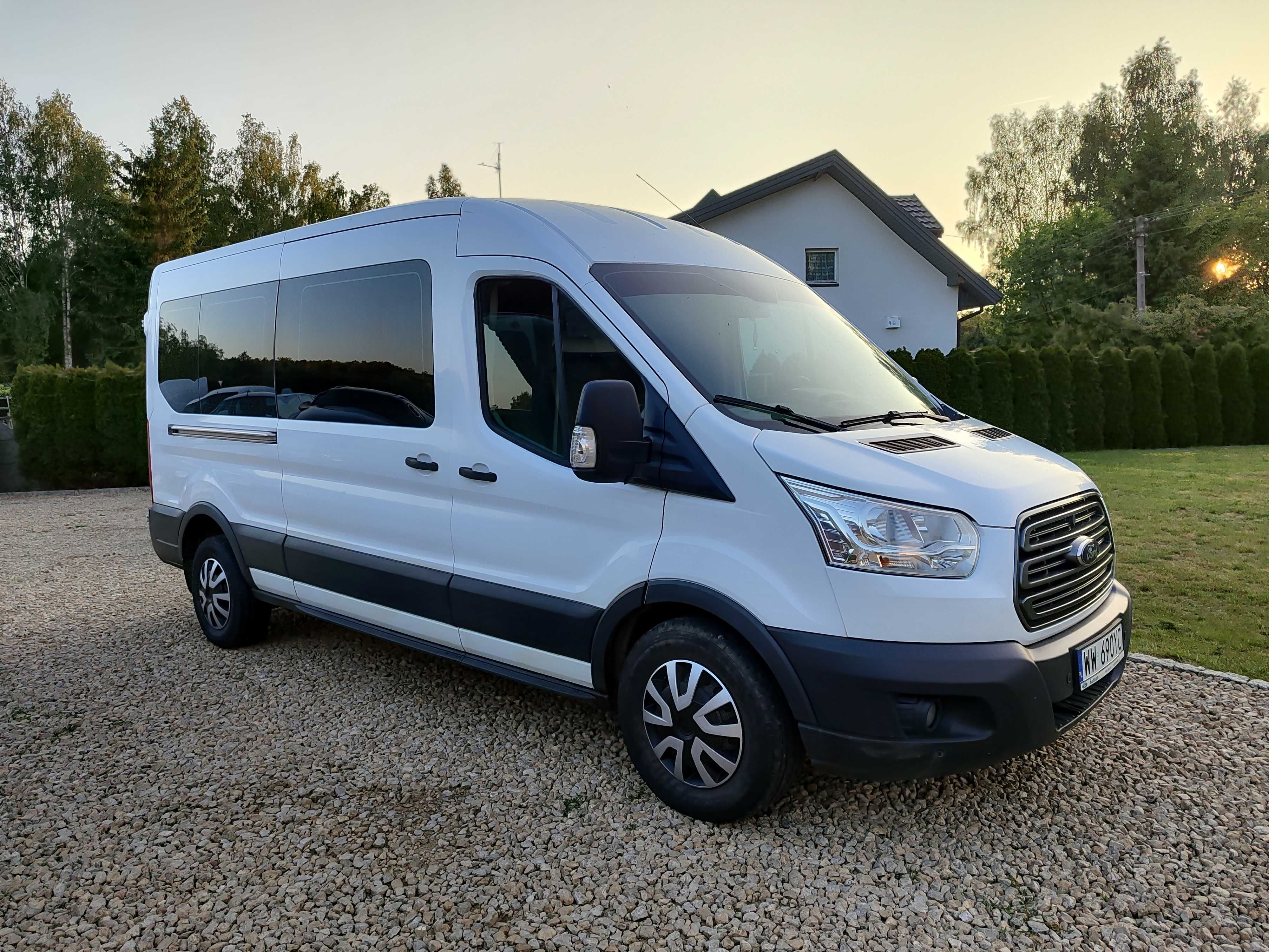 FORD TRANSIT 2017/18 R 9 cio osobowy Salon PL fv 23% Maxi
