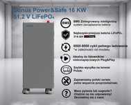Magazyn energii Sunus 16KW 51,2V LiFePO₄ 314Ah Fotowoltaika Producent