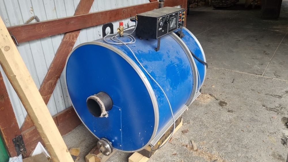 Piec olejowy Fako, palnik Riello Gulliver RG2