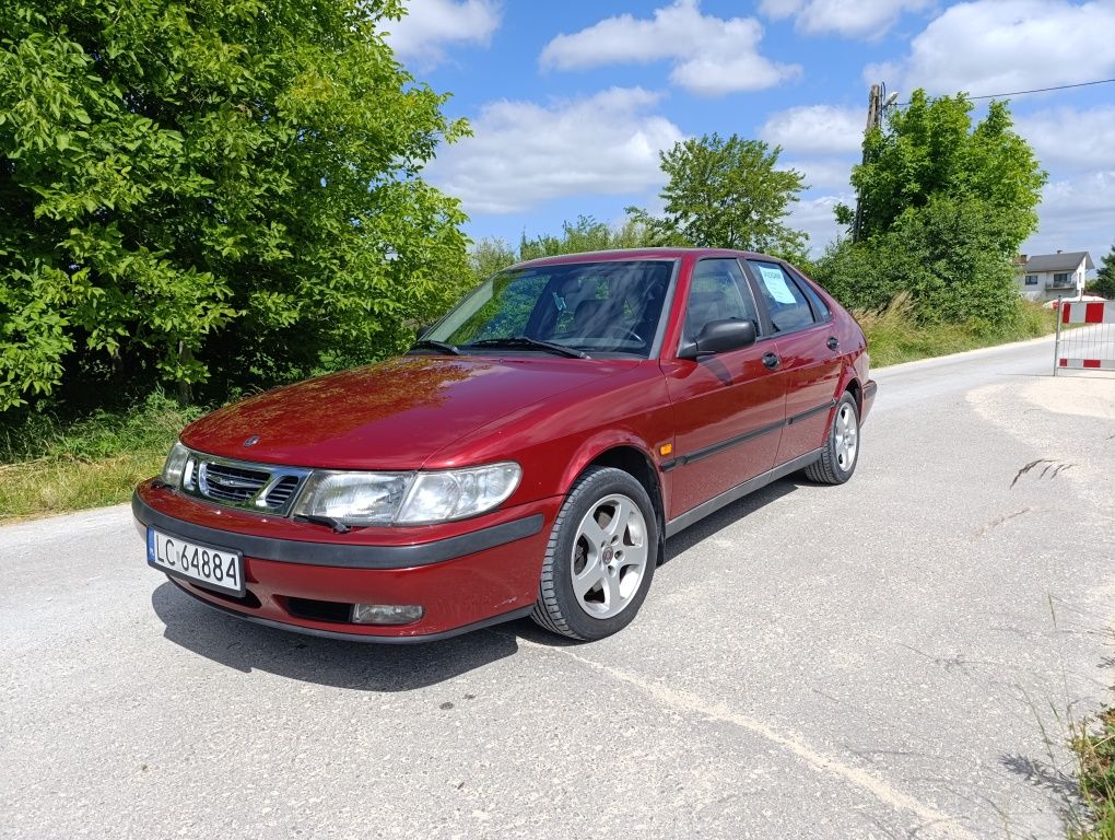 Saab 93 2.0 benzyna + LPG niski przebieg