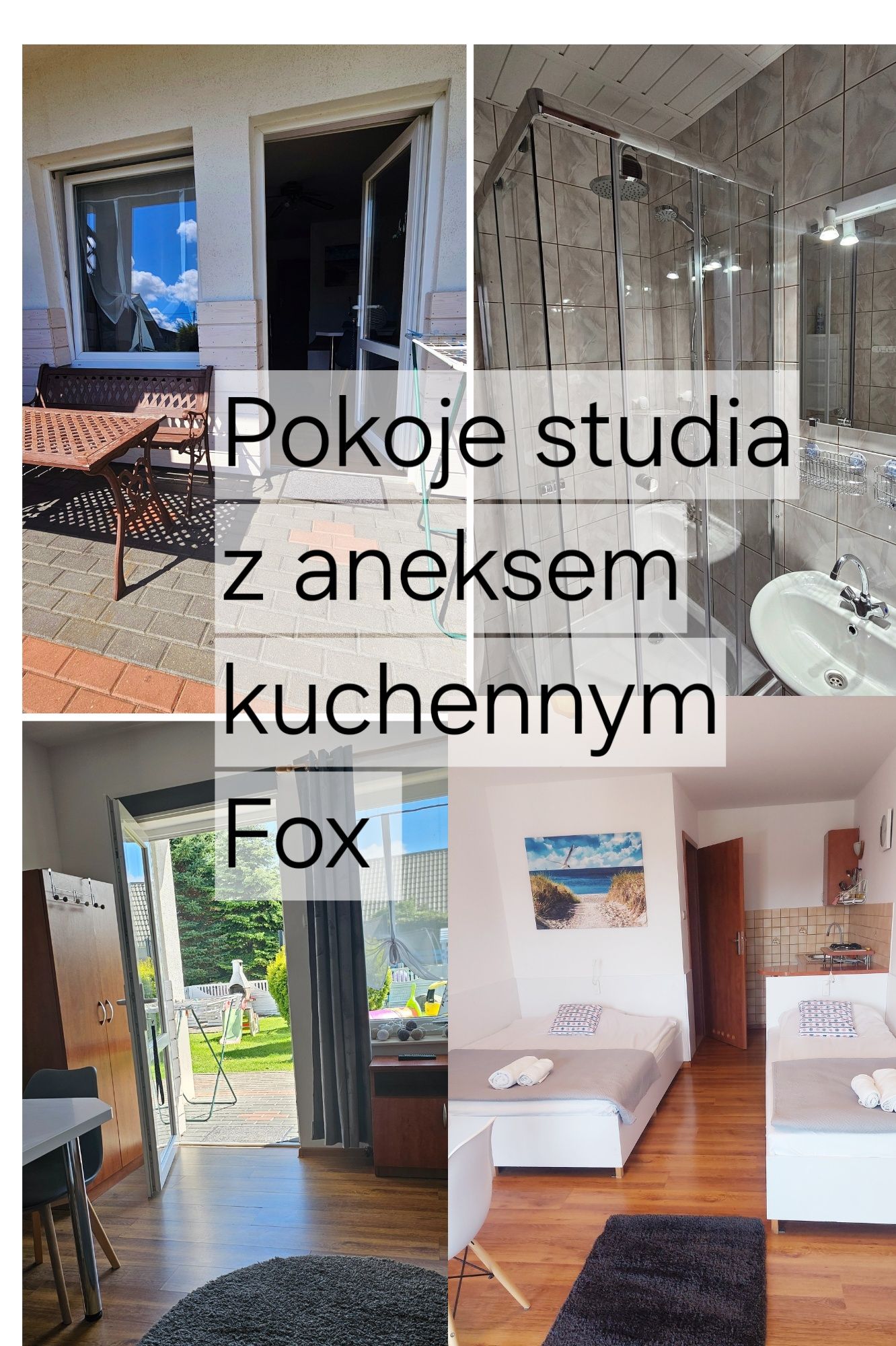 Pokoje i domki apartamenty FOX WŁADSŁAWOWO