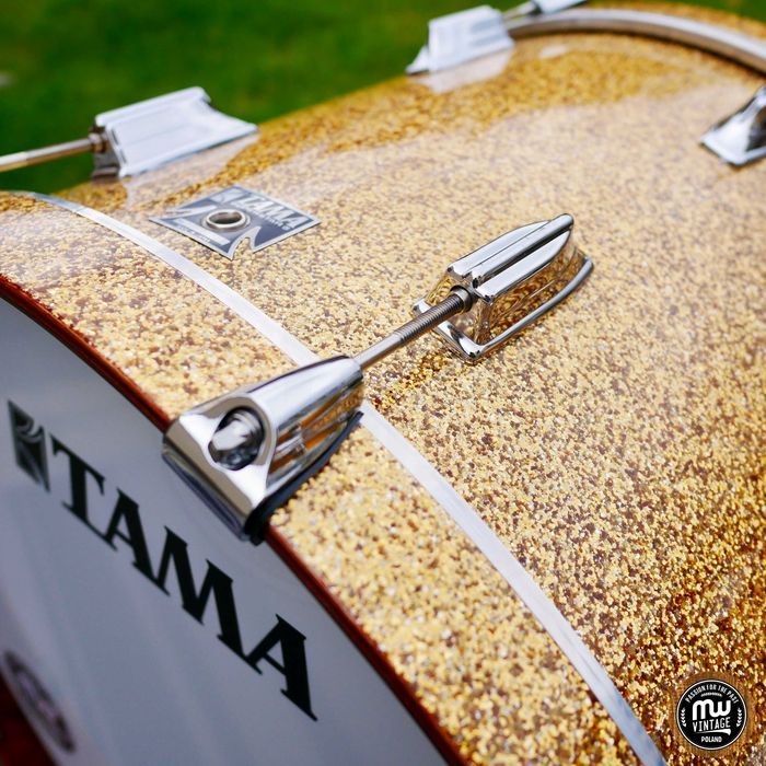 Perkusja Tama Superstar Vintage 22", 12", 14" Gold Sparkle ‼️
