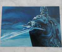 Картина маслом "Warcraft Lichking"