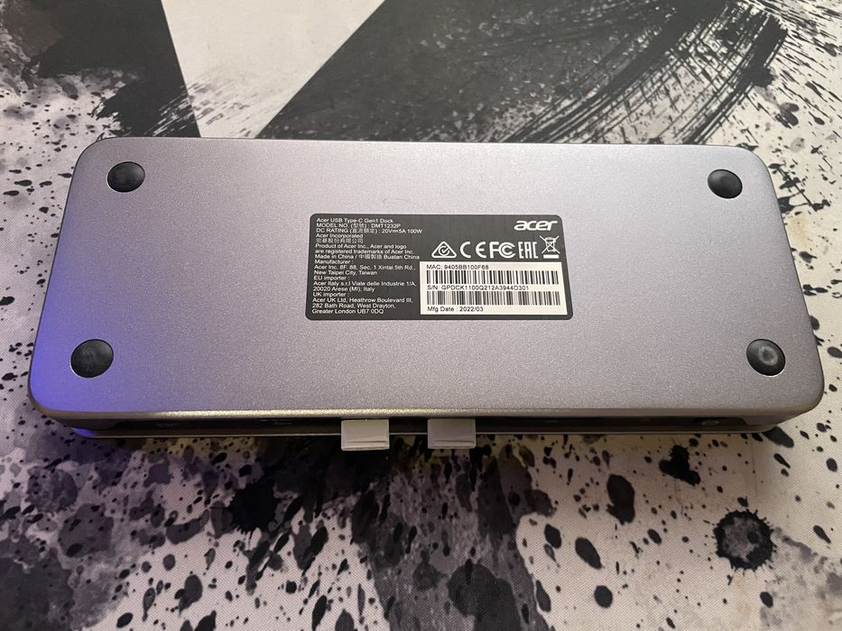 Acer USB Type-C Gen 1 Dock Док-станція для ноутбука та ПК