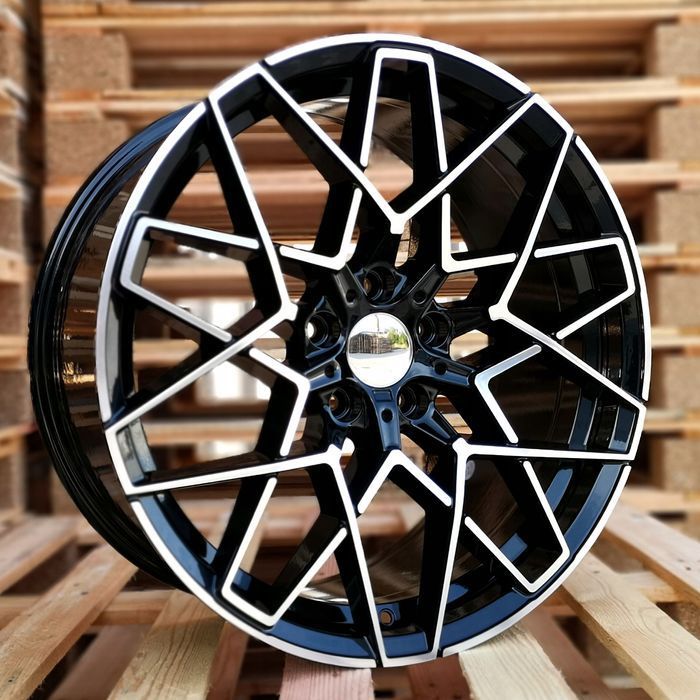 Czarne felgi R20 5x120 Bmw 7 F01 F02 F03 F04 5 GT F07 F10 6 F06 F13