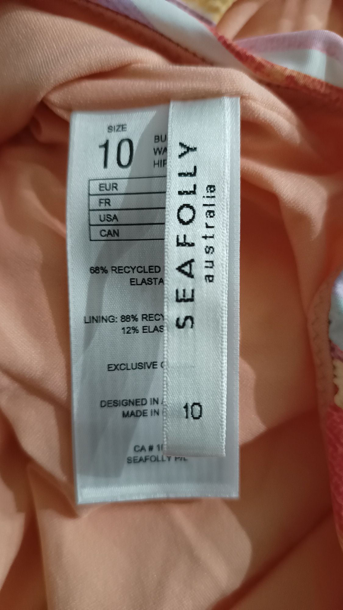 Strój kąpielowy jednoczęściowy Seafolly
