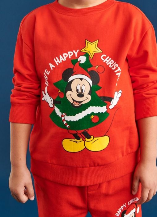 Nowa bluza 134/140 Sinsay bawełniana święta Mikołaj