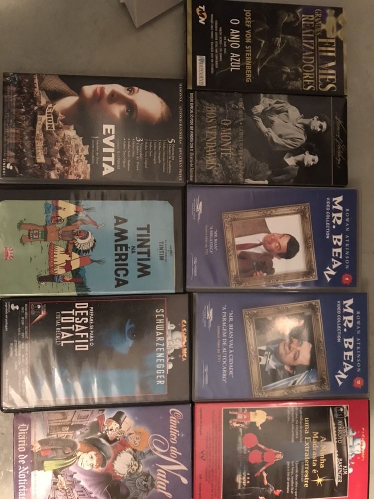 9 filmes novos VHS