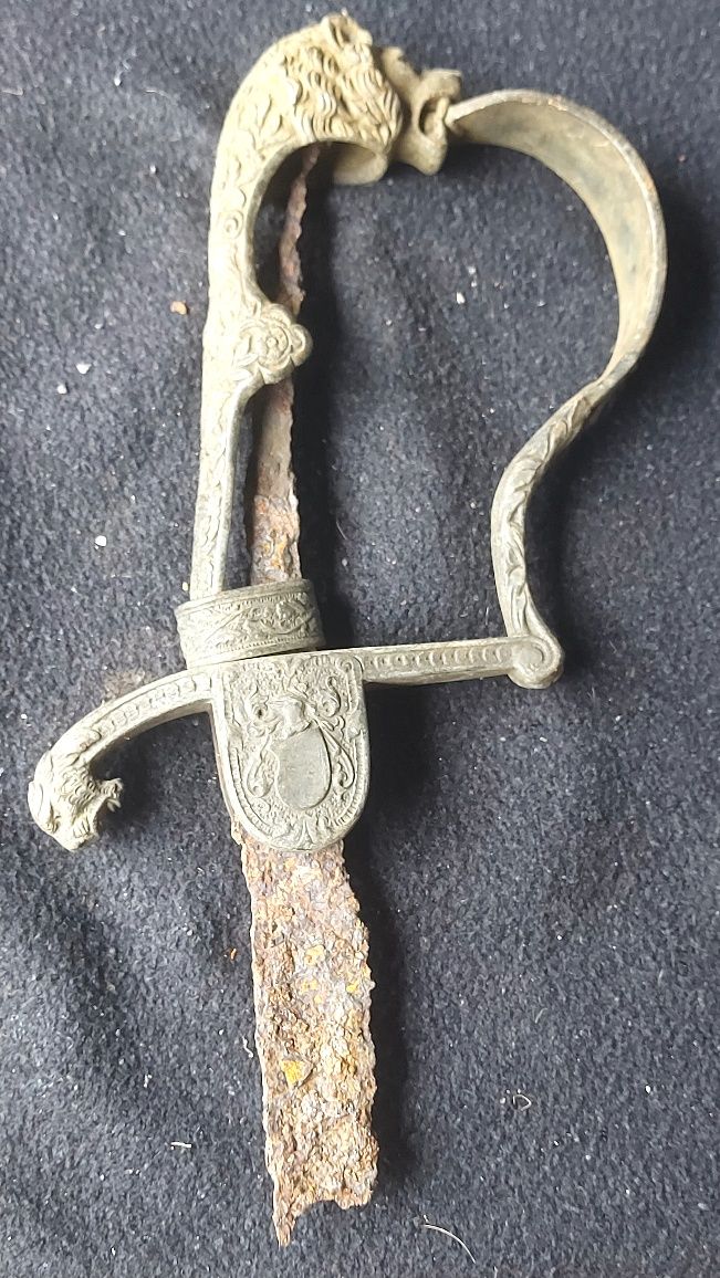 Rękojeść szabli nr 2. Prusy artyleria XIX w