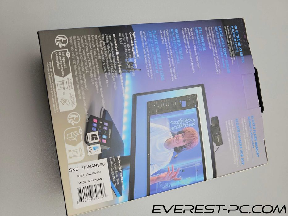 Elgato Facecam Pro 4K60 Ultra HD вебкамера Twitch OBS •Нові•Наявність•