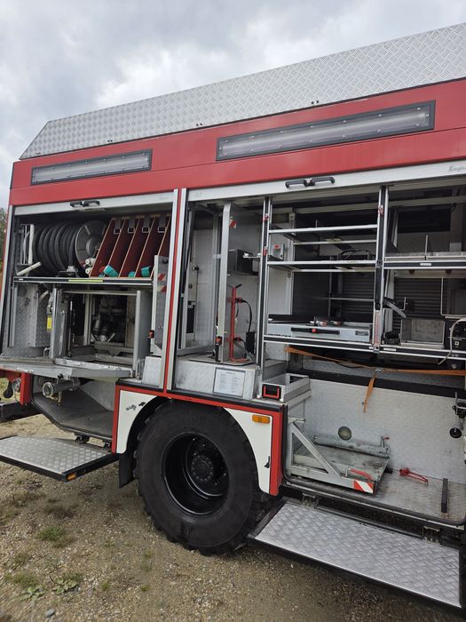 Man 14 224 4x4 Ziegler Pożarniczy Straż Pożarna Wóz Strażacki