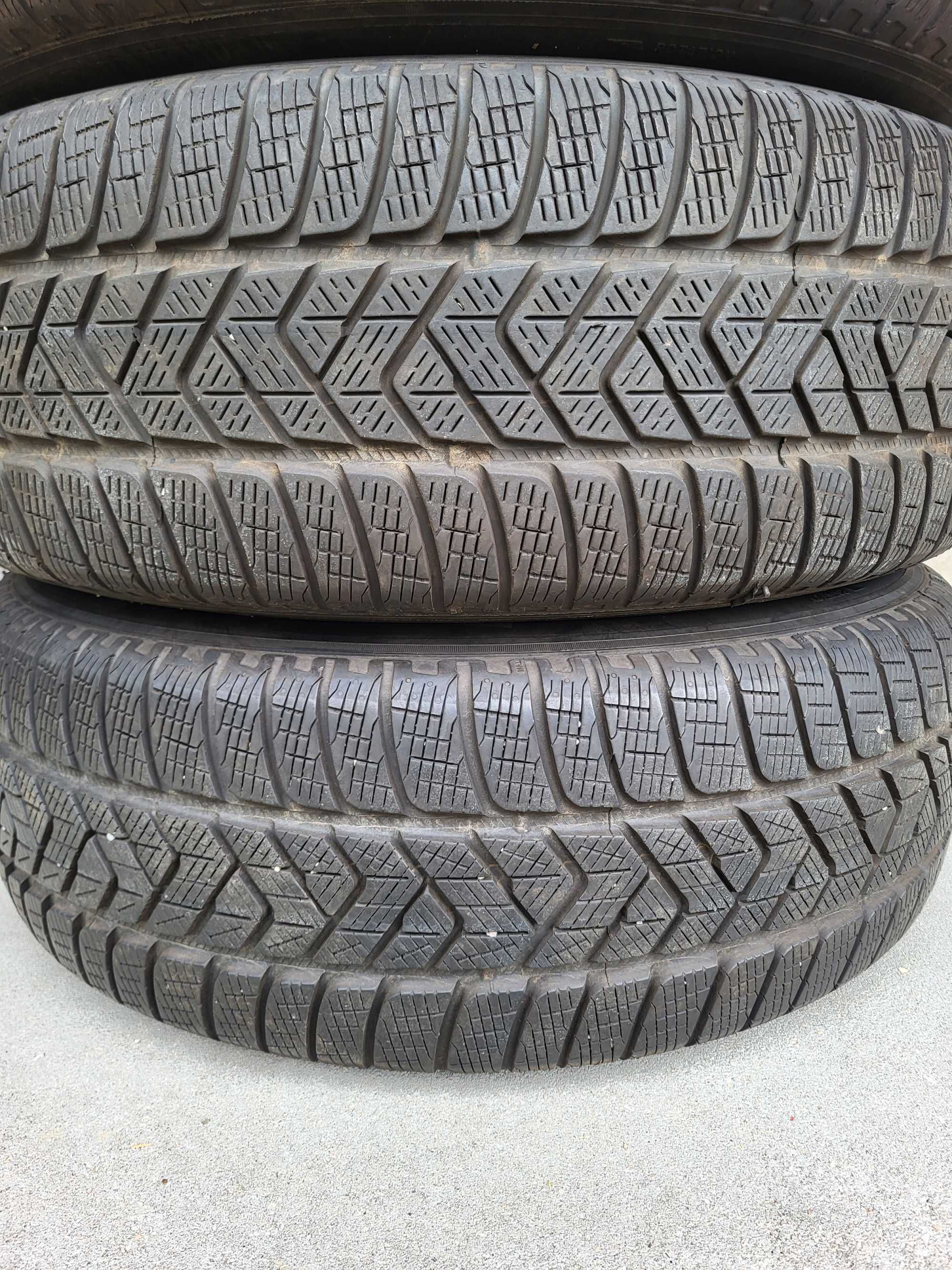 [K133] Koła zimowe 17 Cali 5x112 Pirelli 235/65/17 6mm Audi Q5 21r