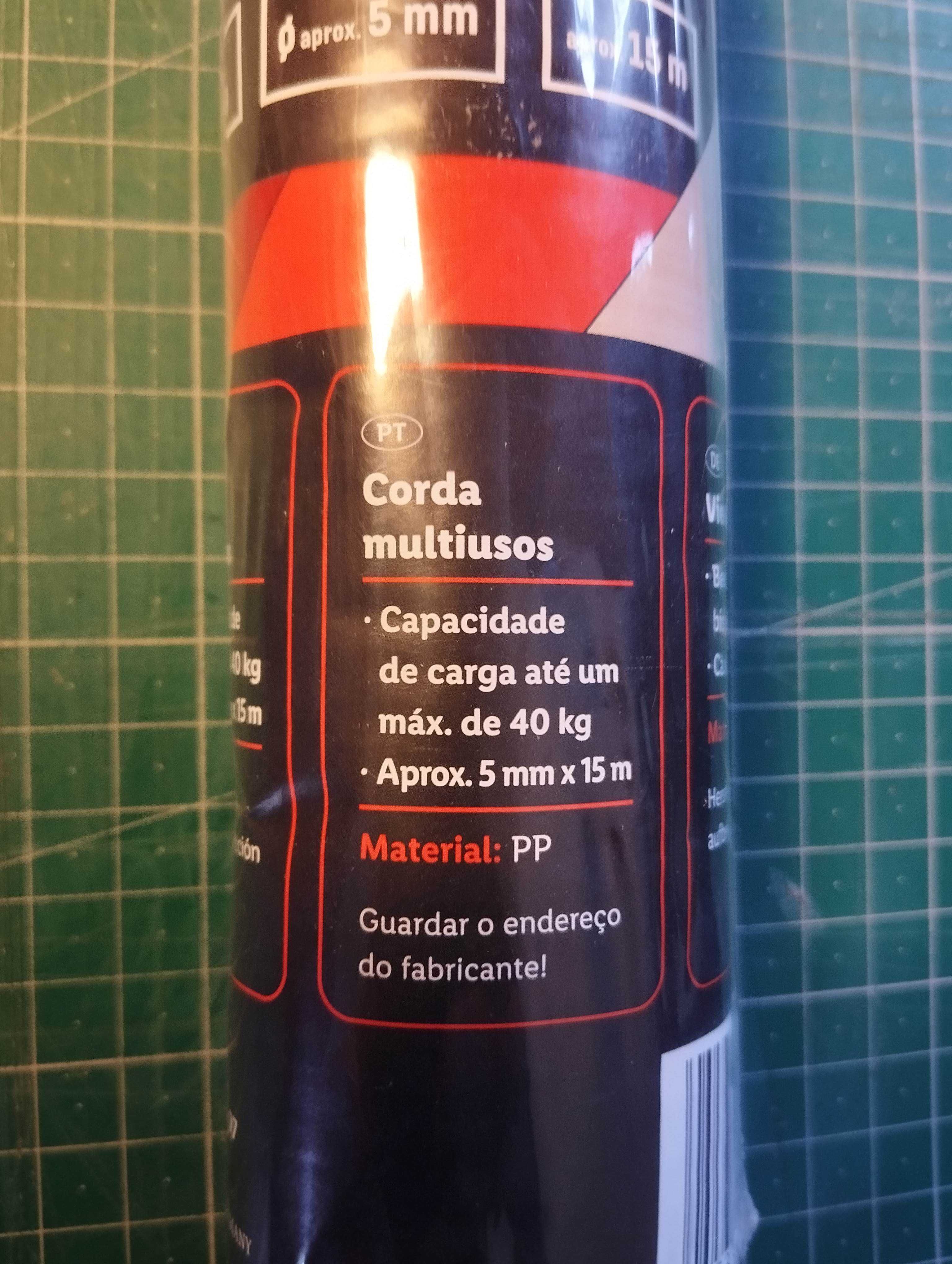 Corda - 15m - 5mm - Polipropileno (PP) - NOVA