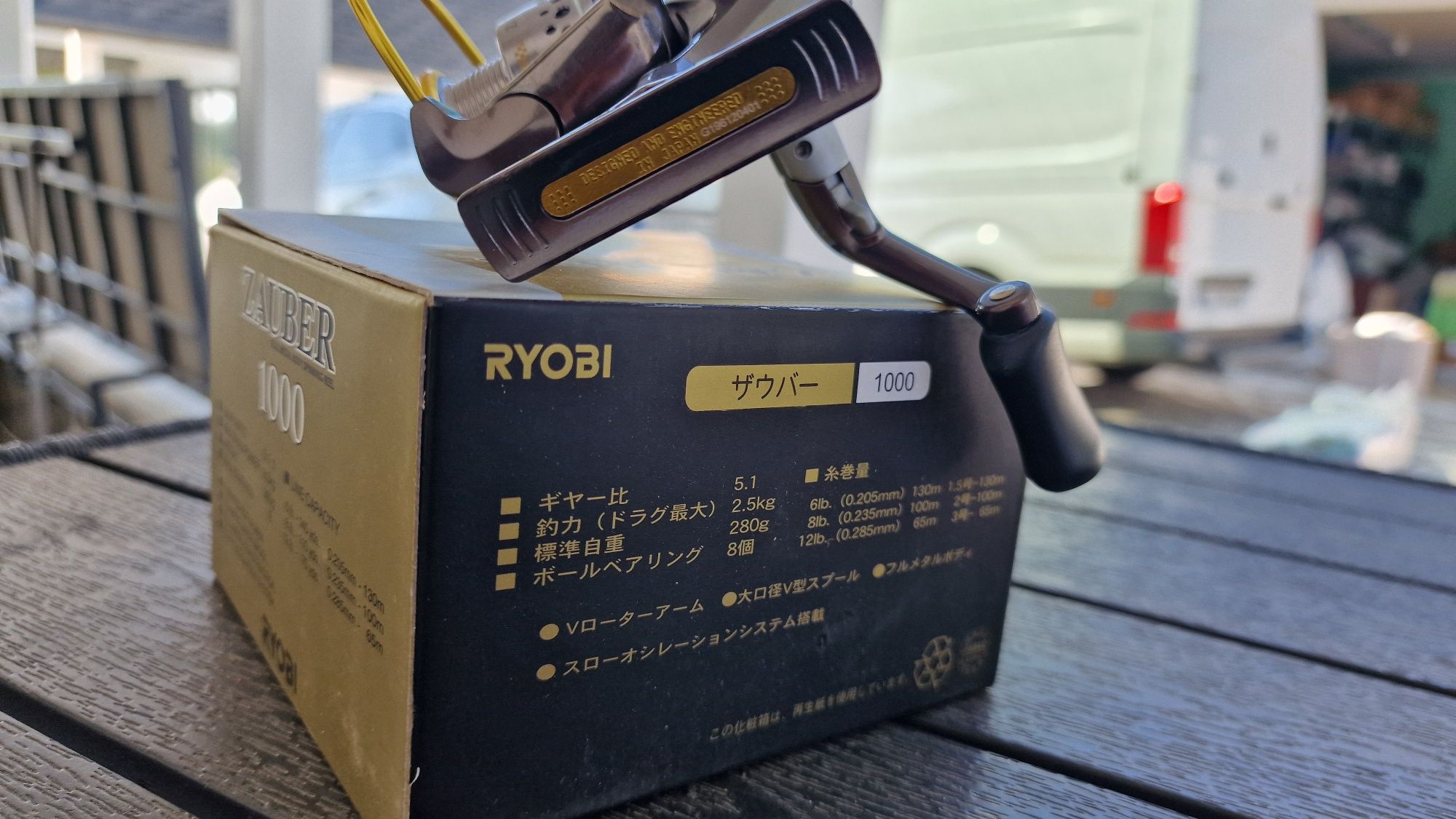 Котушка Ryobi Zauber 1000 По супер ціні! ОРИГІНАЛ!