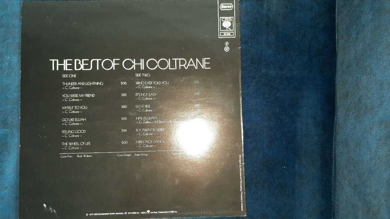 Пластинка Chi Coltrane - The Best Of Chi Coltrane - CBS - 80 809